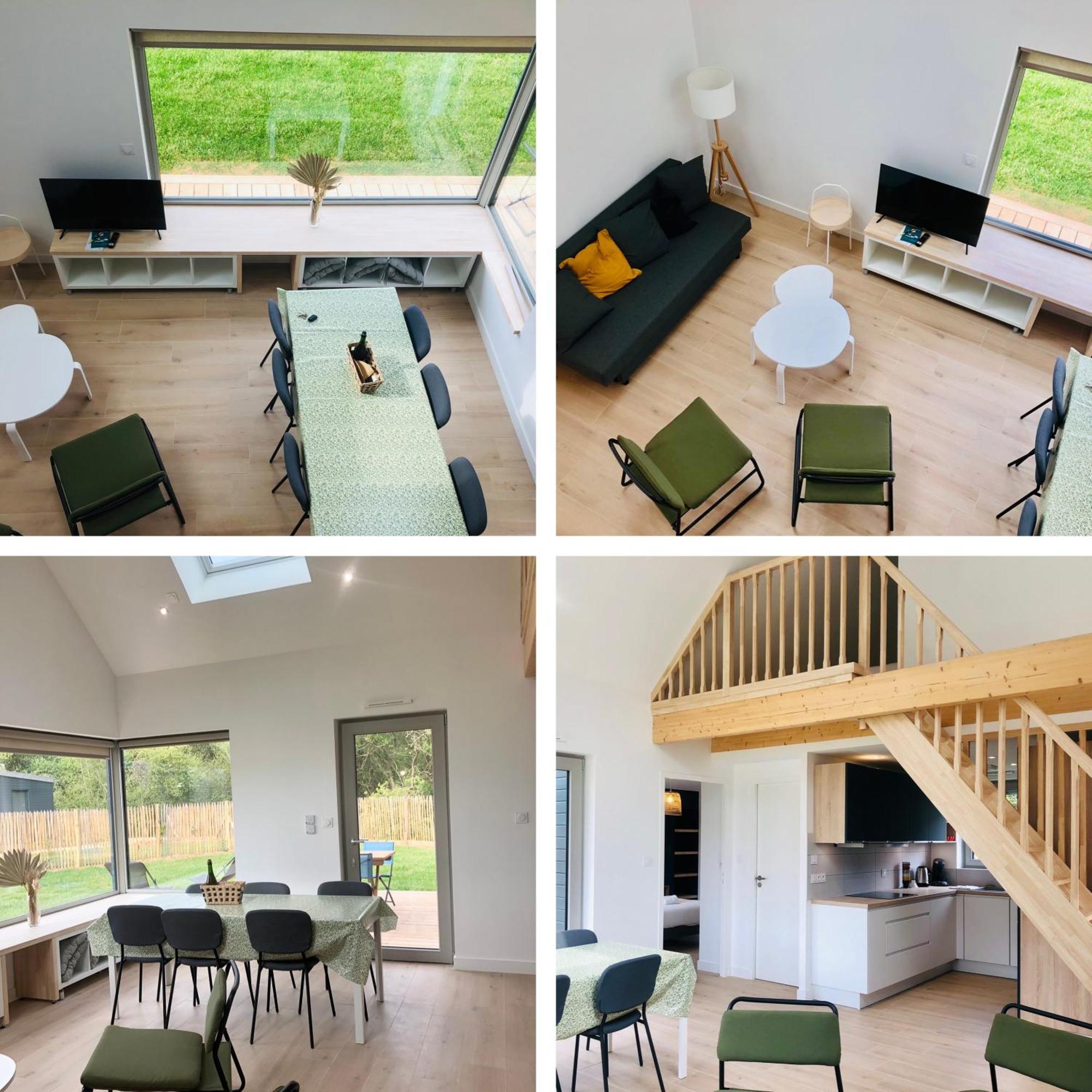 La Cabine Du Bout Du Monde Avec Mezzanine , Votre Maison De Vacances De Haut Standing كروزون المظهر الخارجي الصورة
